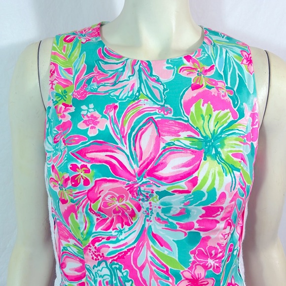 Lilly Pulitzer Mila stretch shift dress, size 0, NWT - Picture 3 of 10